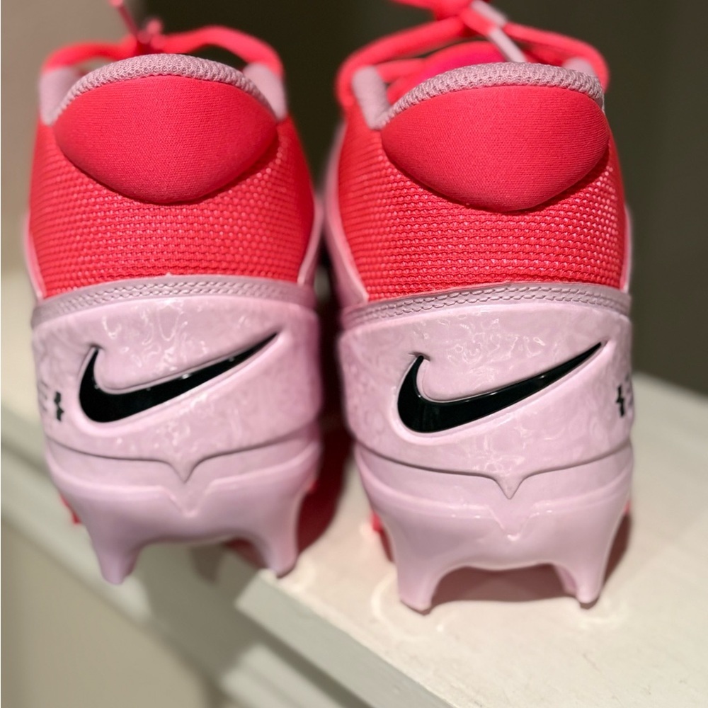 Nike Men's Alpha Menace 4 Pro NRG Football Cleats Pink Size 9 HJ4568-600 - Picture 6 of 9